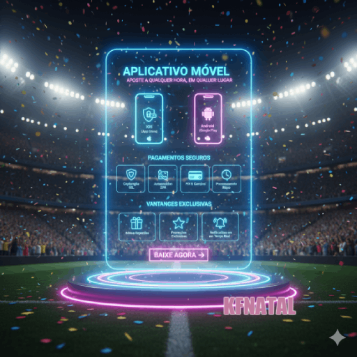 Baixe o app KFNATAL e resgate bônus exclusivos